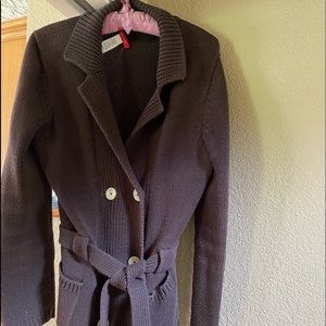 Anne Klein double breasted sweater